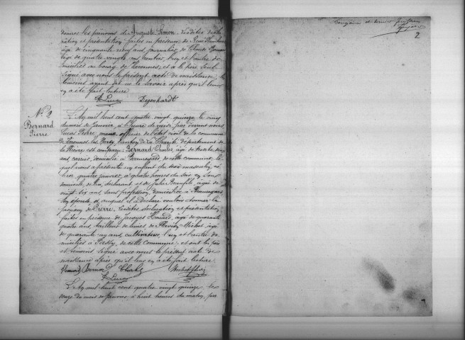 Varennes-lès-Narcy : actes d'état civil.