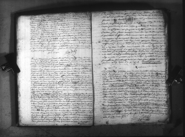 Oisy : actes d'état civil.