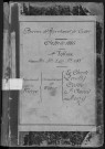 Bureau de Cosne, classe 1886 : fiches matricules n° 1 à 483