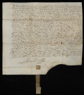 Biens et droits. - Héritages en la paroisse de Tronsanges, vente à Léonard Millin marchand par la veuve Gaudat et Joyard de Nevers : contrat.