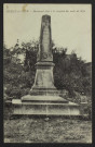 SUILLY-LA-TOUR – Monument élevé à la mémoire des morts de 1870