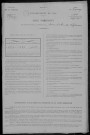Saint-Aubin-des-Chaumes : recensement de 1891