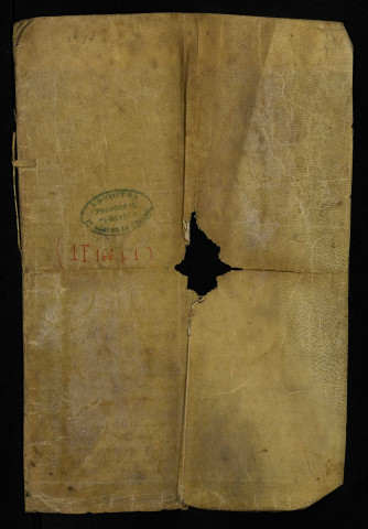 Liève des droits dus à Gabriel Le Bourgoing, écuyer, seigneur de Champlevrier (paroisse de Chiddes), Faulin (paroisse de Saint-Léger-de Fougeret) et Montjolmain (paroisse de Charbonnat), accensés à André Repoux et à Antoine Laudet. Liste des tenanciers, état des redevances dues et, en marge, indication des recettes.