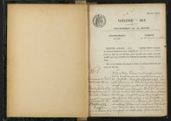 Saint-Martin-sur-Nohain : actes d'état civil, table décennale.