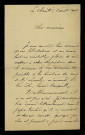 LEBOEUF (Louis Simon), médecin à La Charité-sur-Loire (Nièvre) (né en 1848) : 6 lettres.