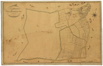 Entrains-sur-Nohain, cadastre ancien : plan parcellaire de la section A dite du Château du Bois, feuille 5