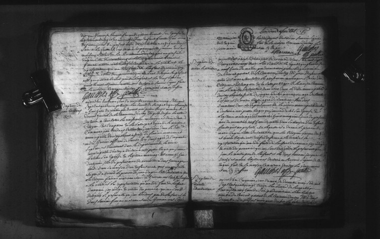 Onlay : actes d'état civil.