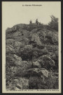 Le Morvan Pittoresque – Les ROCHES-SUIZE (alt.815 m) – Au sommet de la Gravelle