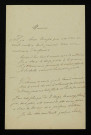 AUDIAT (Gabriel), écrivain (1863-1920) : 3 lettres.