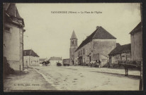 VANDENESSE (Nièvre) – La Place de l’Église
