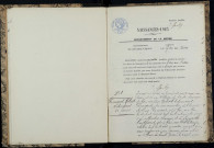 Gien-sur-Cure : actes d'état civil.