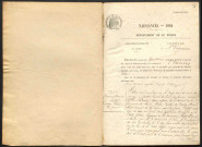 Saint-Vérain : actes d'état civil.