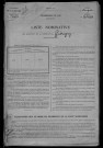 Guérigny : recensement de 1926