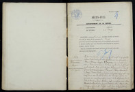 Decize : actes d'état civil (décès).