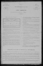 Nuars : recensement de 1891