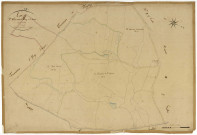 Luzy, cadastre ancien : plan parcellaire de la section B dite des Bois de Luzy et Saint-André, feuille 5