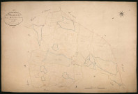 Saint-Martin-du-Puy, cadastre ancien : plan parcellaire de la section A dite de Berges et Seneux, feuille 1