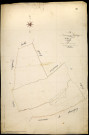 Montigny-aux-Amognes, cadastre ancien : plan parcellaire de la section C dite de Noille, feuille 3