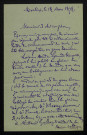 LUZEL (François), folkloriste et poète (1821-1895) : 4 lettres.