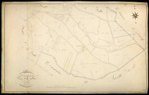 Neuvy-sur-Loire, cadastre ancien : plan parcellaire de la section C dite des Pelus, feuille 2