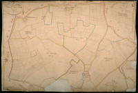 Saint-Andelain, cadastre ancien : plan parcellaire de la section C dite de Congy, feuille 1