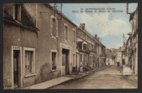 SAINT-SAULGE (Nièvre) – Hôtel du Bazois et Route de Châtillon
