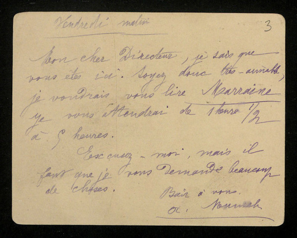MUNICH (Augustine), dite Françoise d'Husselles, écrivain (décédée en 1912) : 95 lettres.
