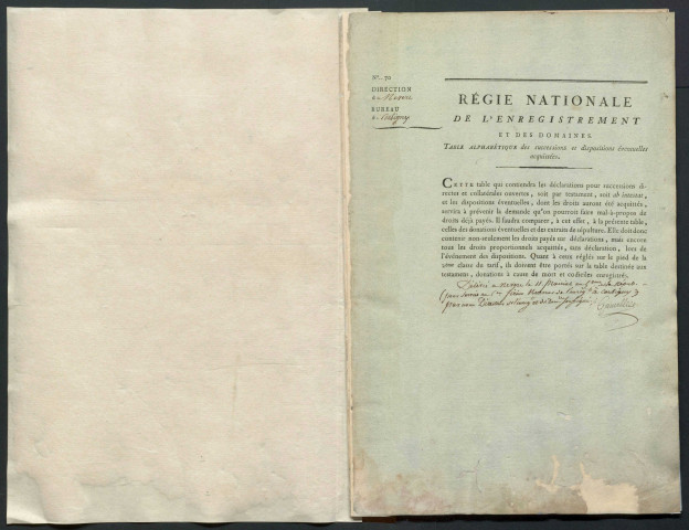 4 novembre 1790-16 février 1808.