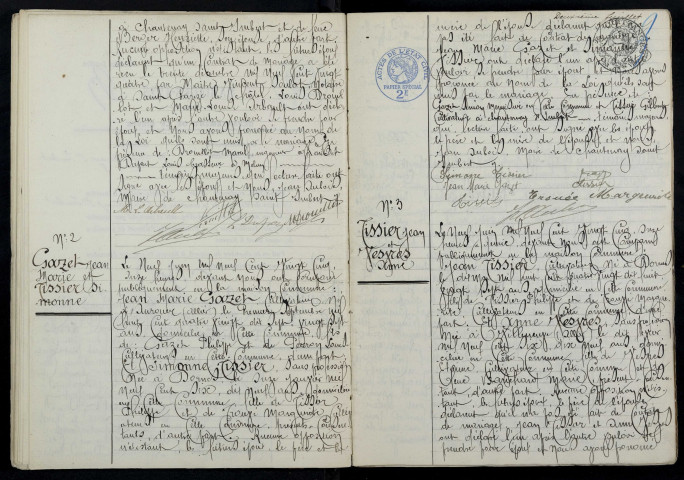 Chantenay-Saint-Imbert : actes d'état civil.