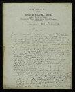 BOURGEOIS (Armand), écrivain à Pierry (Marne) (1841-1911) : 4 lettres.
