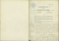 Saint-Père : actes d'état civil.