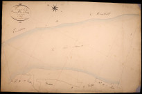 Tracy-sur-Loire, cadastre ancien : plan parcellaire de la section E dite de Tracy, feuille 8