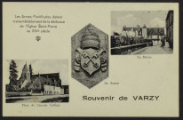 VARZY - Place de l’ancien Collège – La Mairie – Les Armes