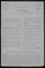 Saint-Benin-des-Bois : recensement de 1891