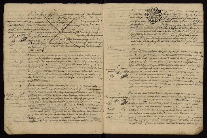 Fief de Druy : terrier.