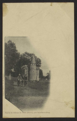 Poterne du Château de PRYE (Nièvre), près Saint-Benin-d’Azy