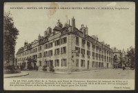 NEVERS – HOTEL DE FRANCE ET GRAND HOTEL REUNIS – P. Demoule, Propriétaire