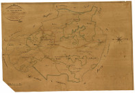 La Collancelle, cadastre ancien : tableau d'assemblage