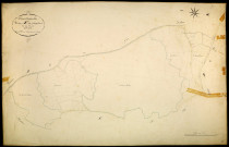Montsauche-les-Settons, cadastre ancien : plan parcellaire de la section E dite d'Argoulais, feuille 6