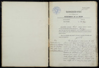 Anlezy : actes d'état civil.