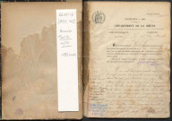 La Marche : actes d'état civil.