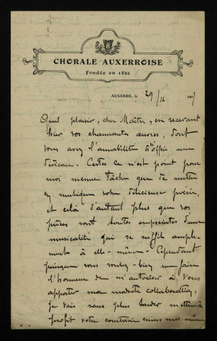 ARNAUD (Albert), dit Bertolys, compositeur à Auxerre (né en 1882) : 10 lettres.