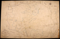 Toury-Lurcy, cadastre ancien : plan parcellaire de la section C dite de Toury-sur-Abron, feuille 2