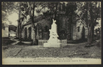 SAINT-VERAIN (Nièvre) – Place de l’Église - Le Monument Commémoratif aux morts de la Grande Guerre 1914-1918