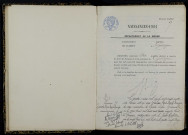 Gâcogne : actes d'état civil.