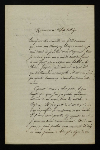 BAUX (Léon), poète : 2 lettres, manuscrits.