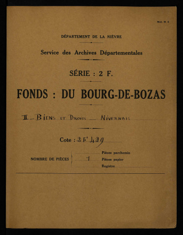 Reconnaissances de biens au profit de la seigneurie de Prye, extraites du terrier établi par Boury.