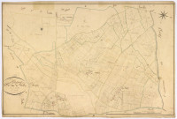 Alligny-Cosne, cadastre ancien : plan parcellaire de la section C dite de Vailly, feuille 4