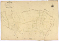 Arbourse, cadastre ancien : plan parcellaire de la section C dite du Château d'Arbourse, feuille 1