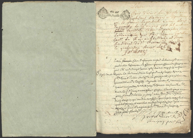 Savigny-Poil-Fol : registres paroissiaux.